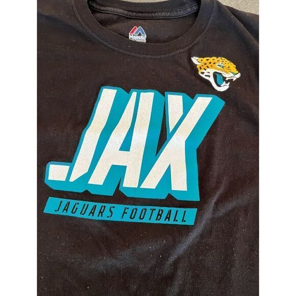 JAX JAGUARS FOOTBALL long sleeves T-shirt size L - Picture 3 of 6